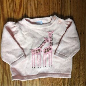 With bundle of 3 only please. Cute little giraffe sweater!
